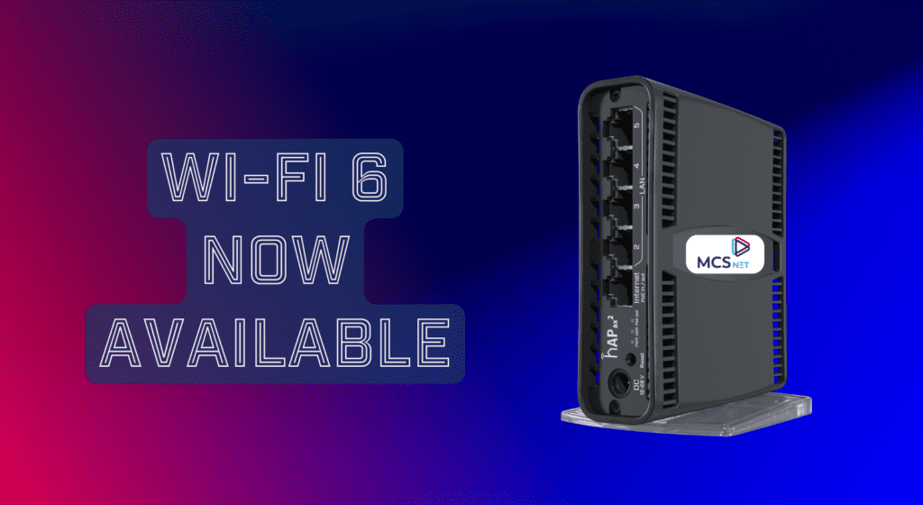 image of mikrotik hap ac2 with Wi-Fi 6 Now Available