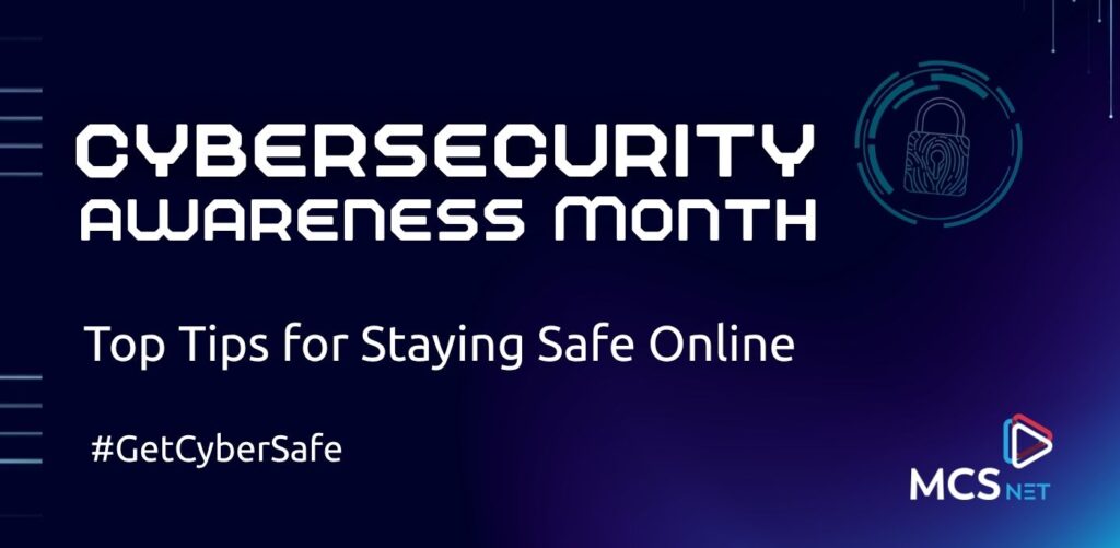 October Is Cybersecurity Month