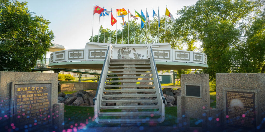 image of the St. Paul, Alberta UFO Landing Pad