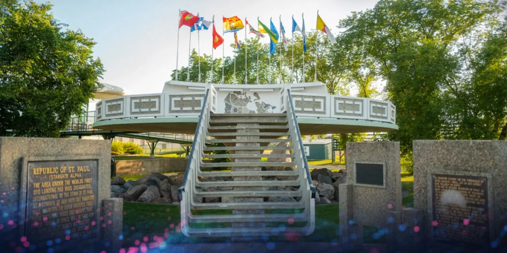 image of the St. Paul, Alberta UFO Landing Pad