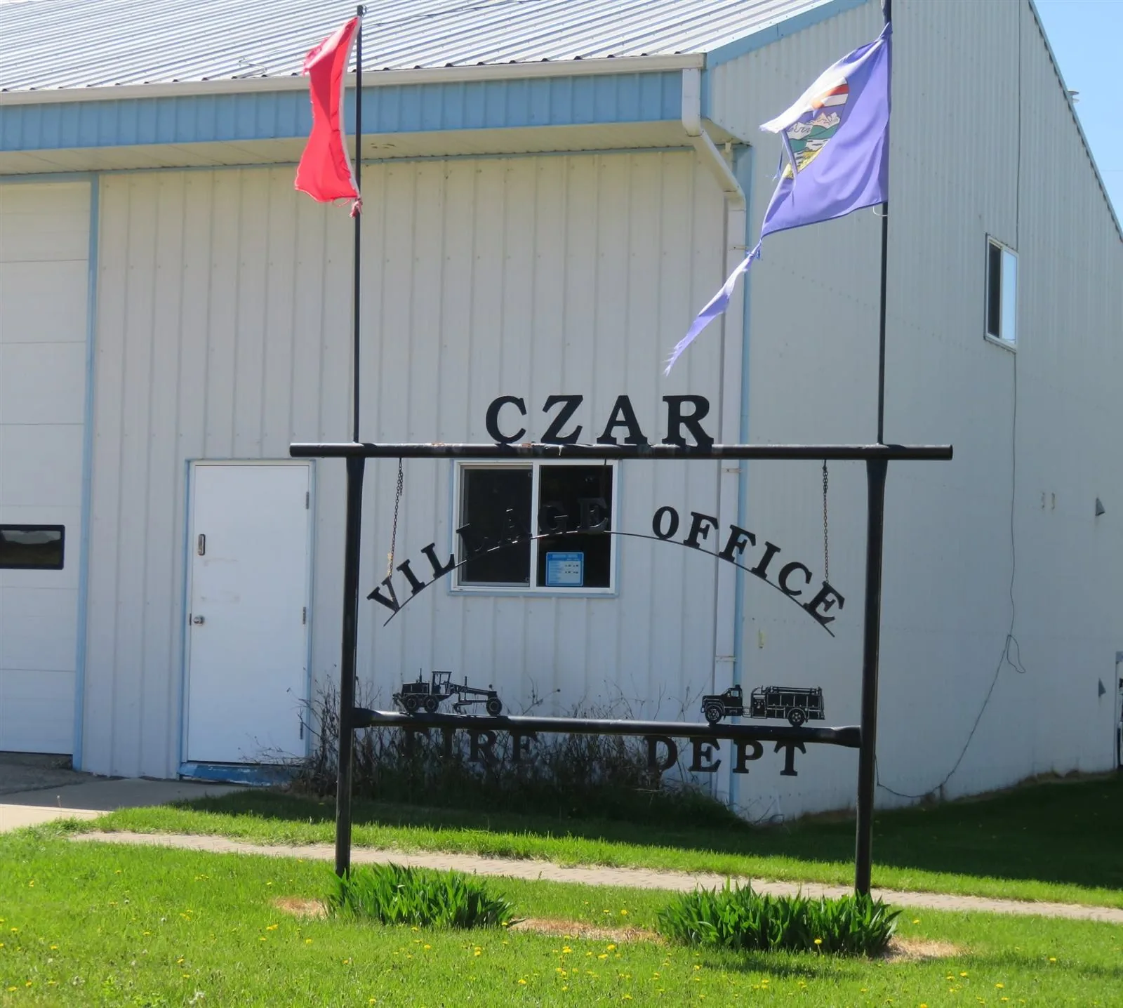 Czar Village Office and Fire Department, Czar, Alberta