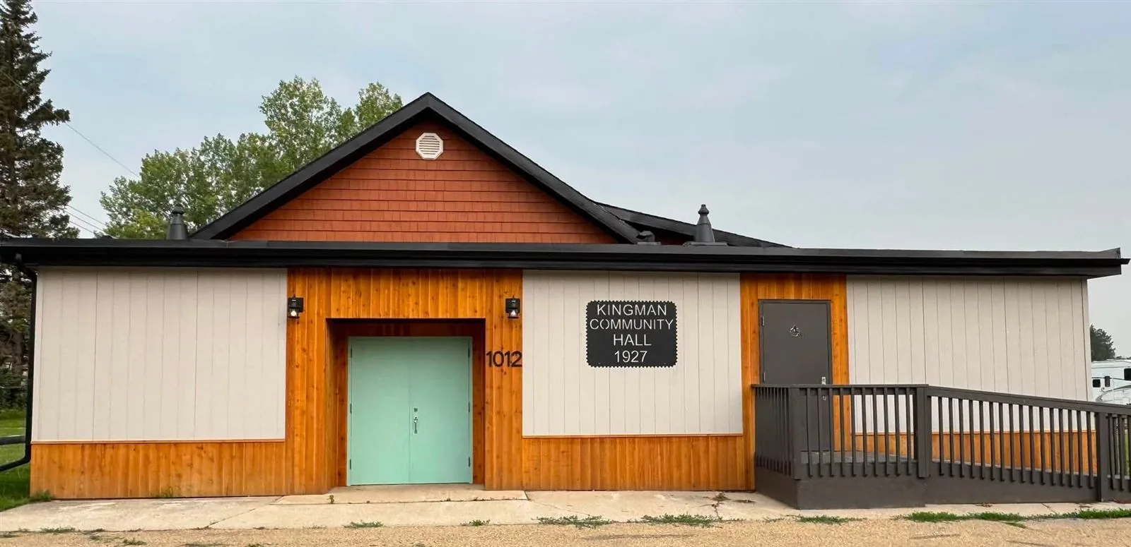 Kingman Community Hall, built 1927, Camrose County, Alberta