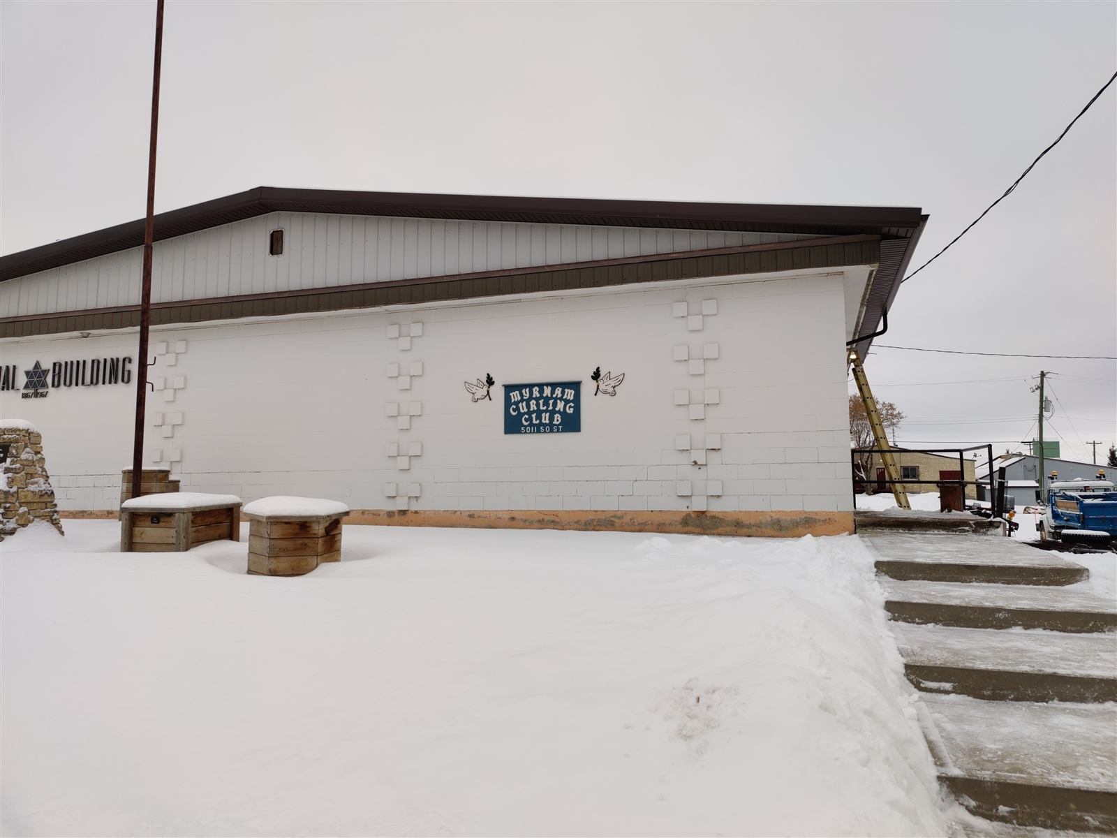 Willingdon and District Recreation Centre building in Willingdon, Alberta
